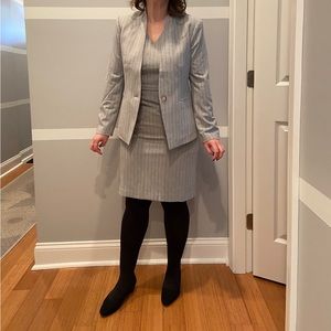 ANN TAYLOR PETITES SUIT DRESS 6P